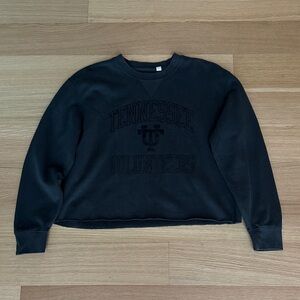 Tennessee Volunteers Black Crewneck Sweater